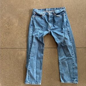 Levi's Men's Straight Jeans in Classic Blue